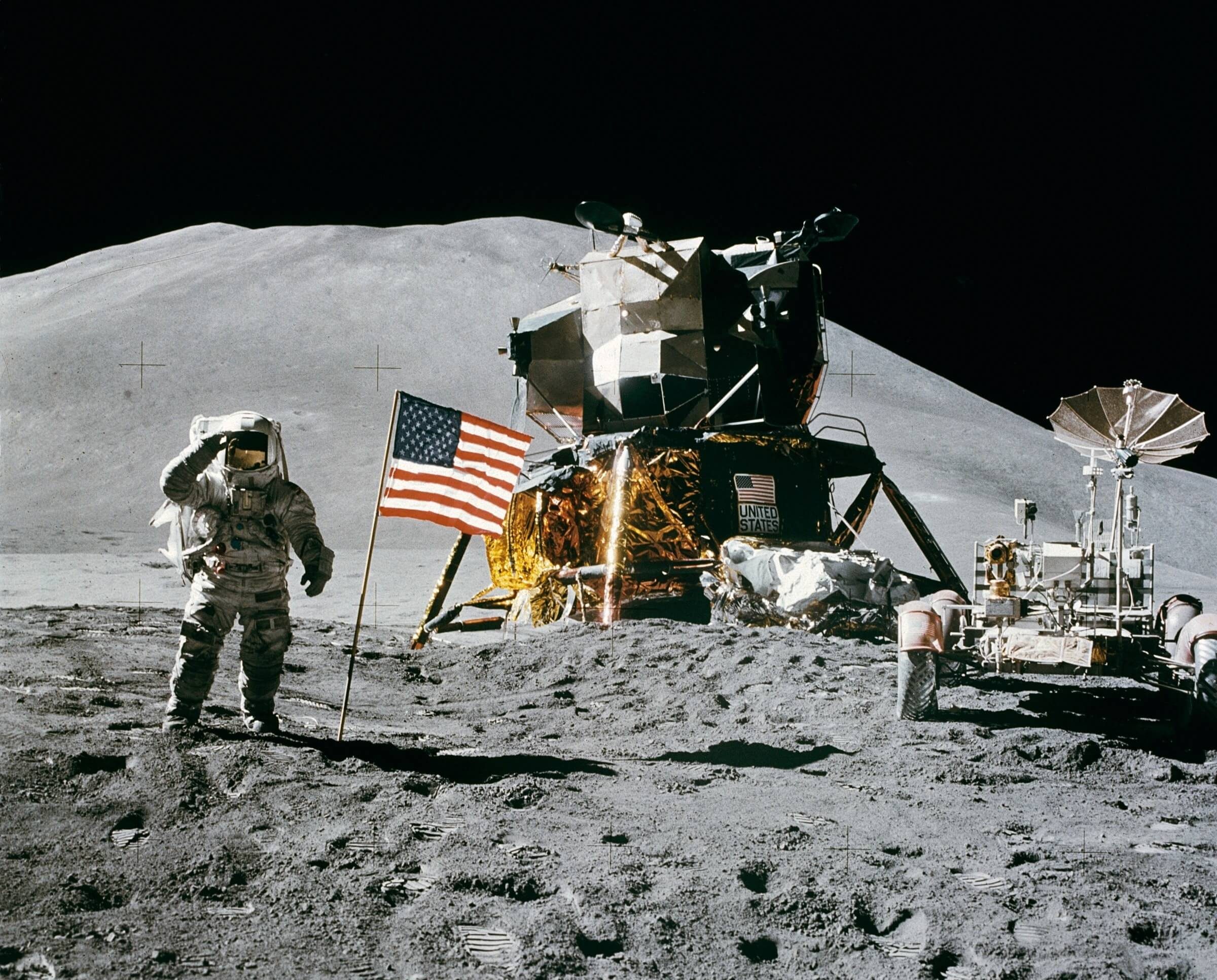 The 1969 moon landings