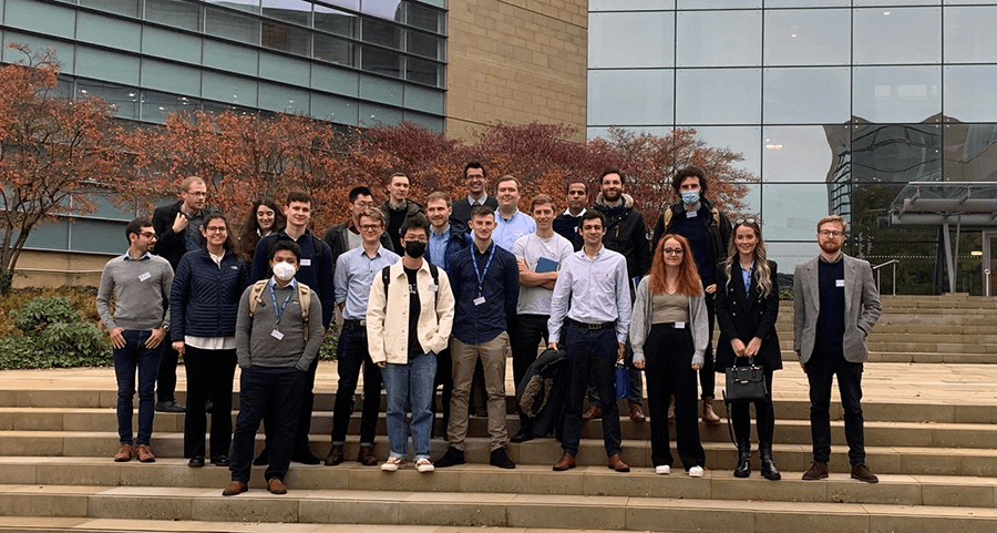 Delegates at a recent medicinal chemistry workshop at Alderley Park