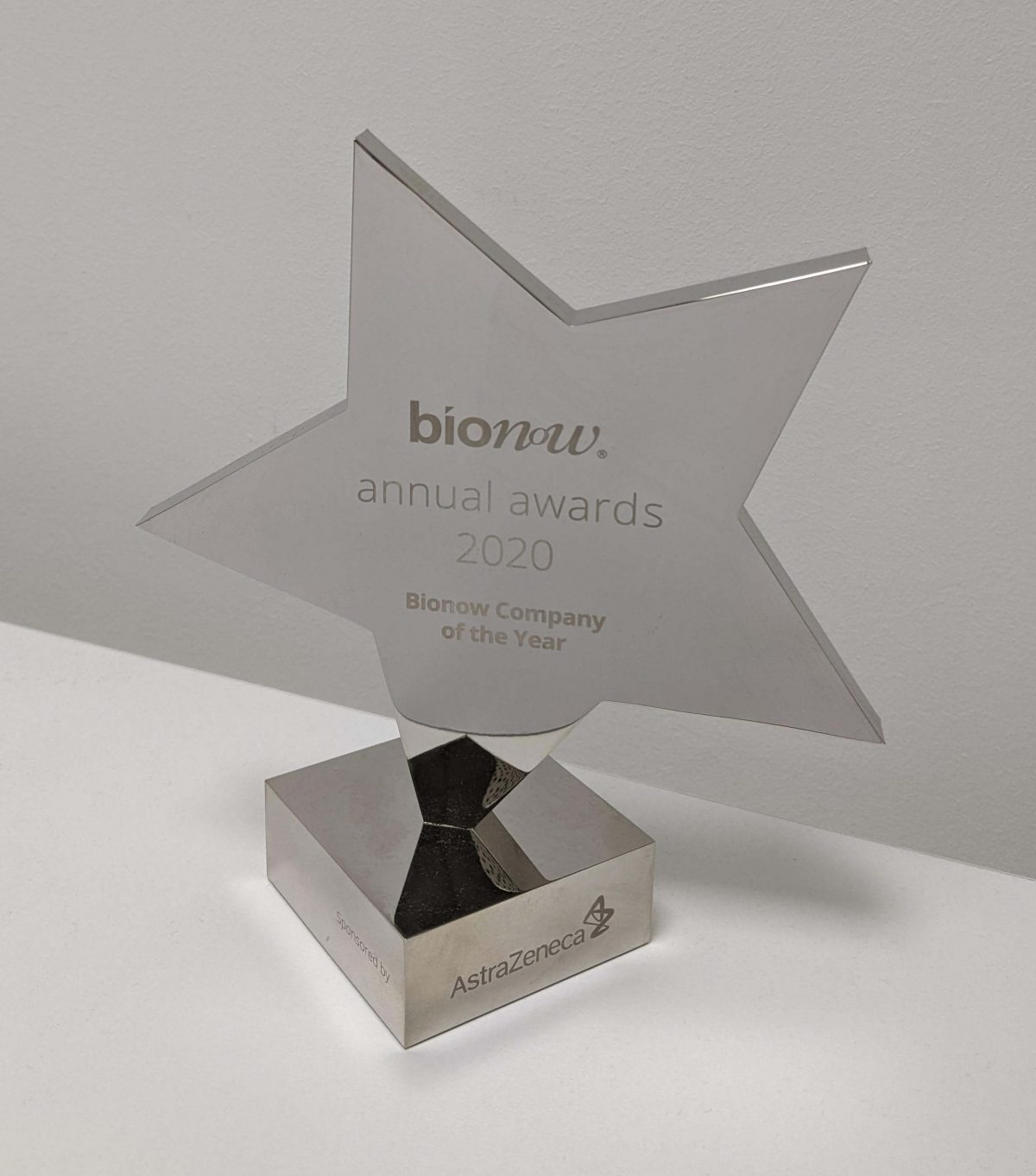 The Bionow Company of the Year award