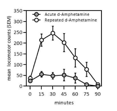 Substance Use Disorders: Locomotor Sensitisation