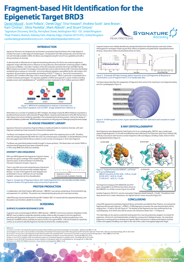 Fragment-based Hit Identification for the Epigenetic Target BRD3