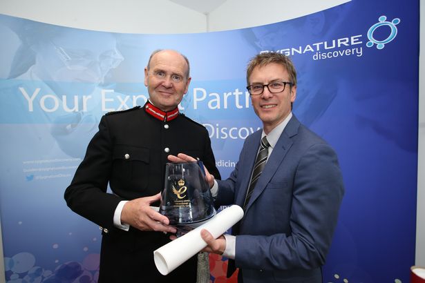 Sygnature Discovery Receives Prestigious Queen’s Award for Enterprise 2017 During VIP Ceremony