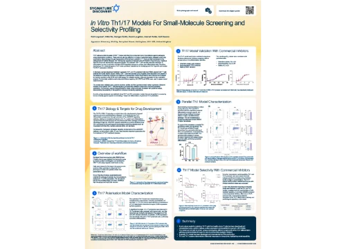 In Vitro Th1/17 Models For Small-Molecule Screening and Selectivity Profiling